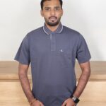 DARK GRAY - SOLIDS POLO T-SHIRTS