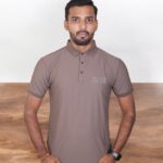 LIGHT BROWN - LYCRA T-SHIRTS